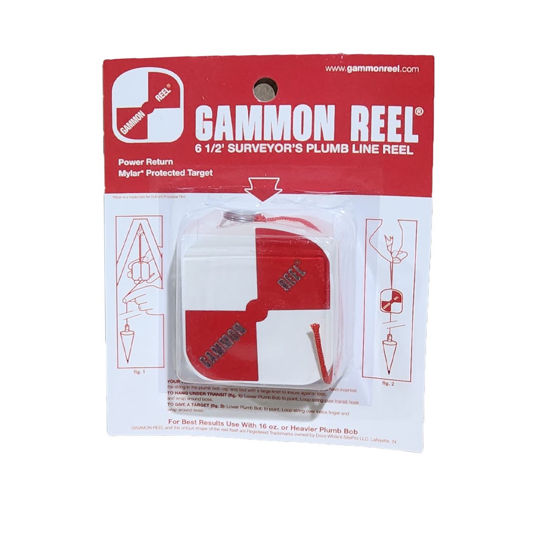 Gammon Reel, with 6 1/2' String - Hixon Mfg. & Supply Co.